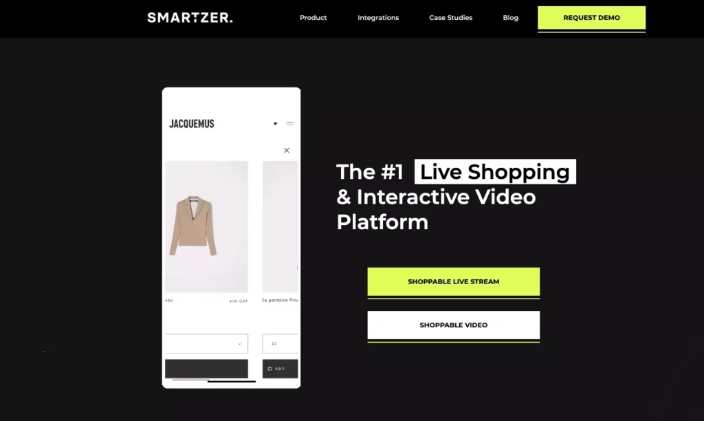 Smartzer interactive video software