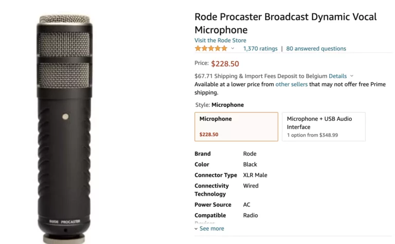 video marketing equipment