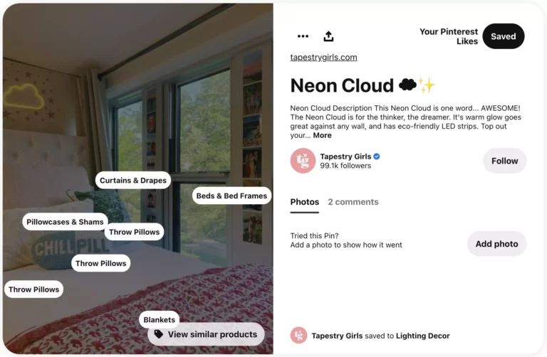 shoppable tags pinterest